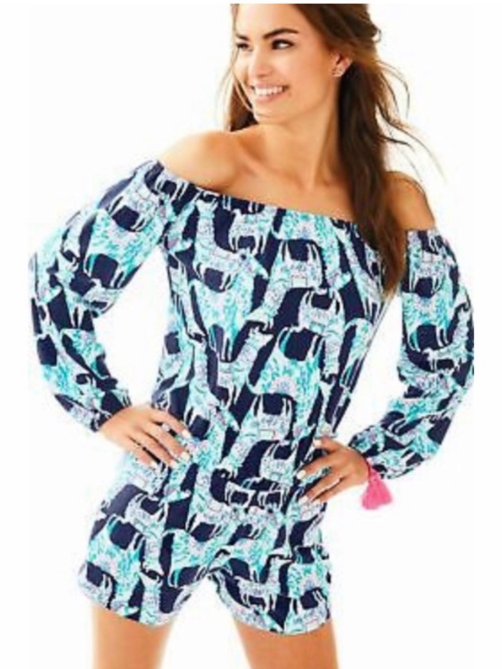 Lilly Pulitzer “Alpacka My Bags” Romper